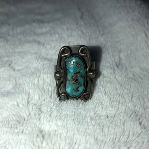 NATIVE AMERICAN Silver Ring